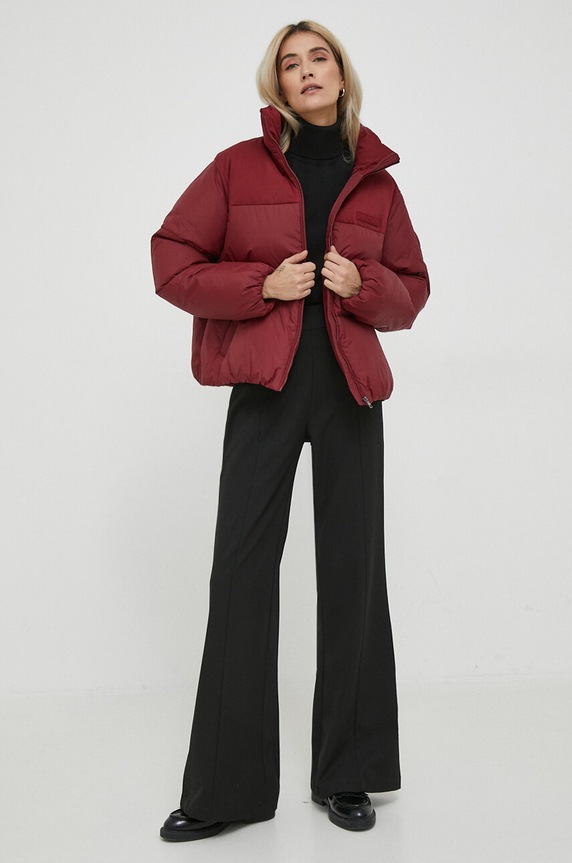 Jakna Tommy Hilfiger WW0WW39748 bordo AW24