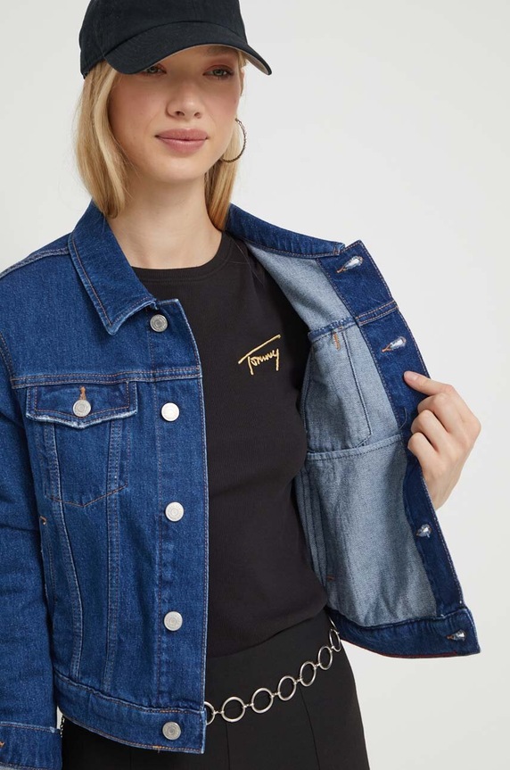 Tommy Jeans kurtka jeansowa DW0DW16846