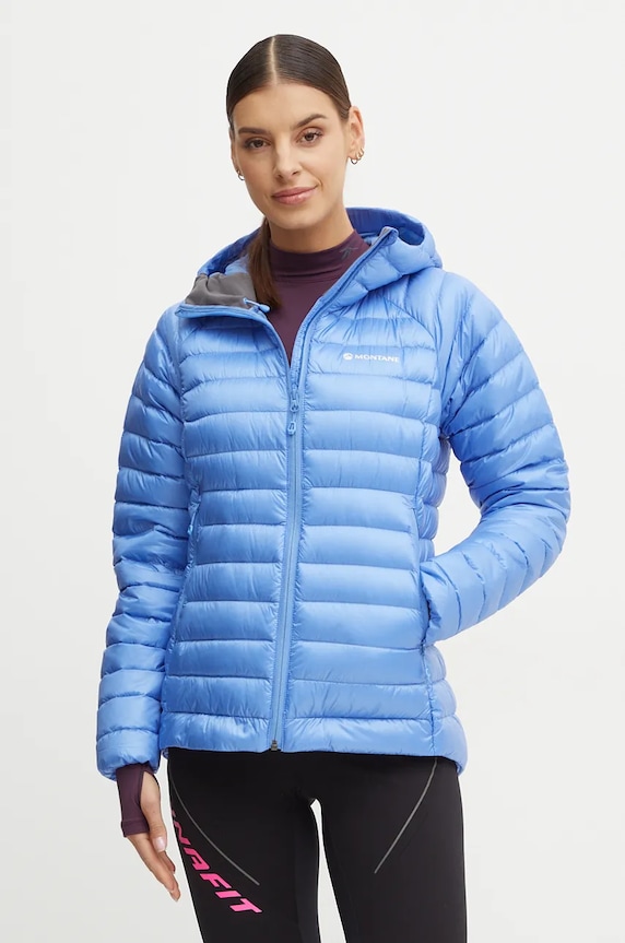 Montane kurtka sportowa puchowa Anti-Freeze pozostałe niebieski FANFH