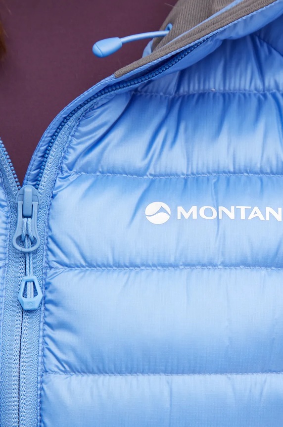Montane kurtka sportowa puchowa Anti-Freeze FANFH niebieski