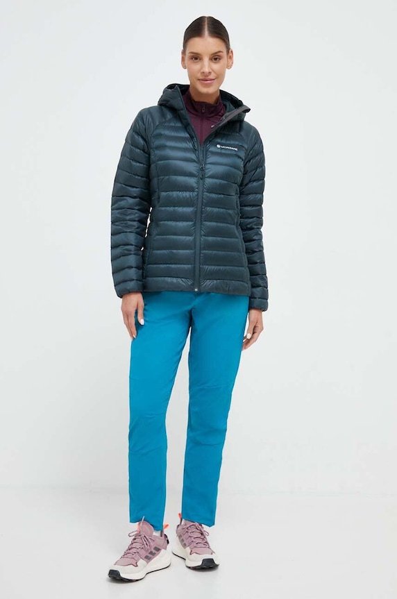 Πουπουλένιο αθλητικό μπουφάν Montane Anti-Freeze FANFH πράσινο AW24