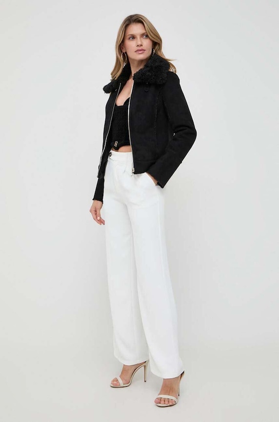 Odzież Patrizia Pepe kurtka dwustronna 2O0086.E012 czarny