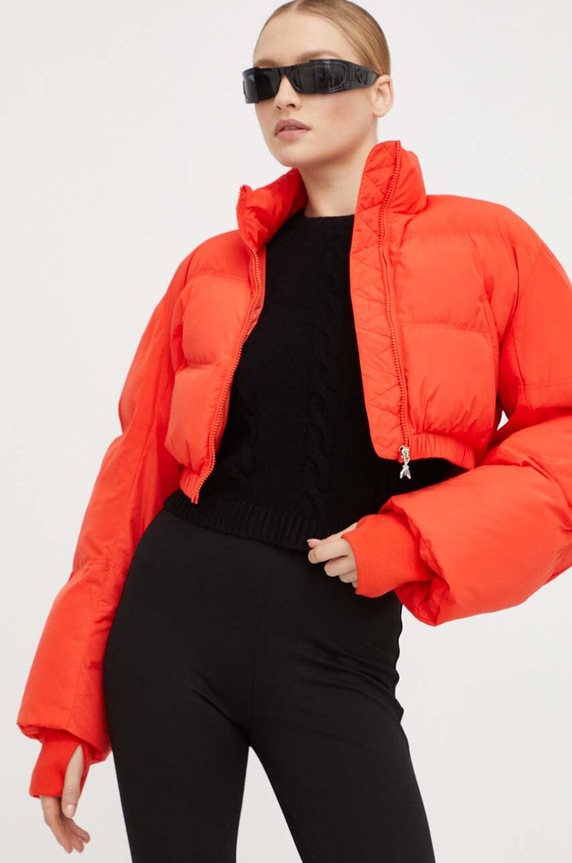 Patrizia Pepe rövid kabát 2O0103.A358 narancssárga