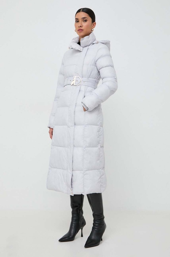 Bunda Patrizia Pepe 2O0121.A9M1 šedá AW23