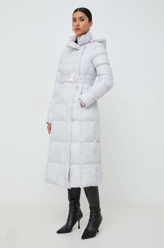 Bunda Patrizia Pepe 2O0121.A9M1 šedá AW23