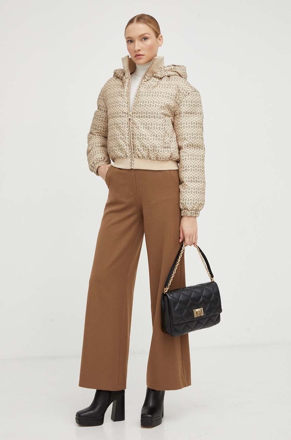 Patrizia Pepe bomber dzseki 2O0126.A366 bézs AW23