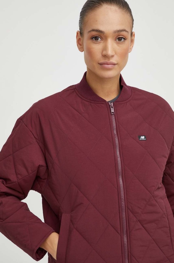 New Balance kurtka bordowy WJ33504NBY