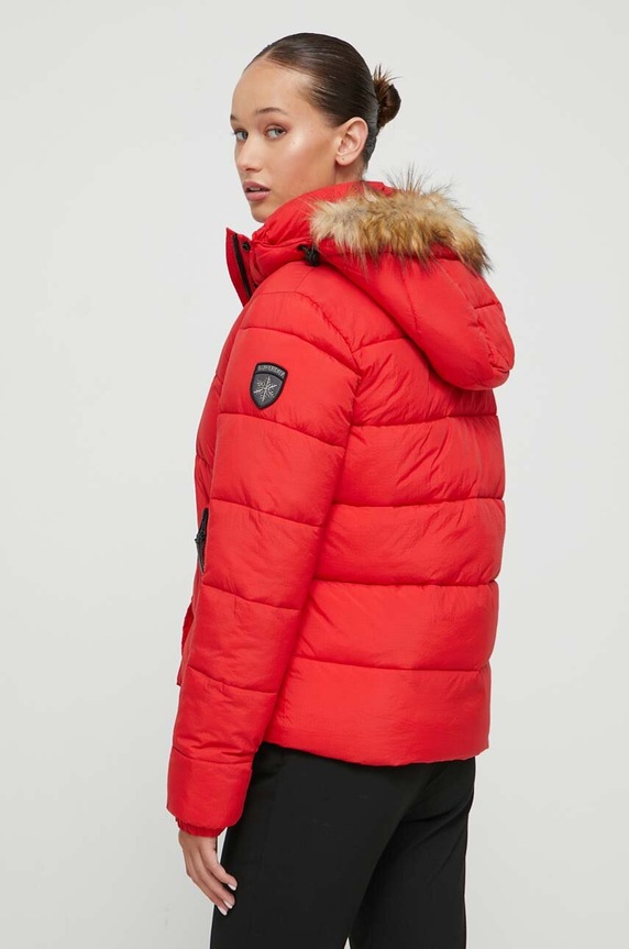 Odzież Superdry kurtka W5011569A.XX4 czerwony