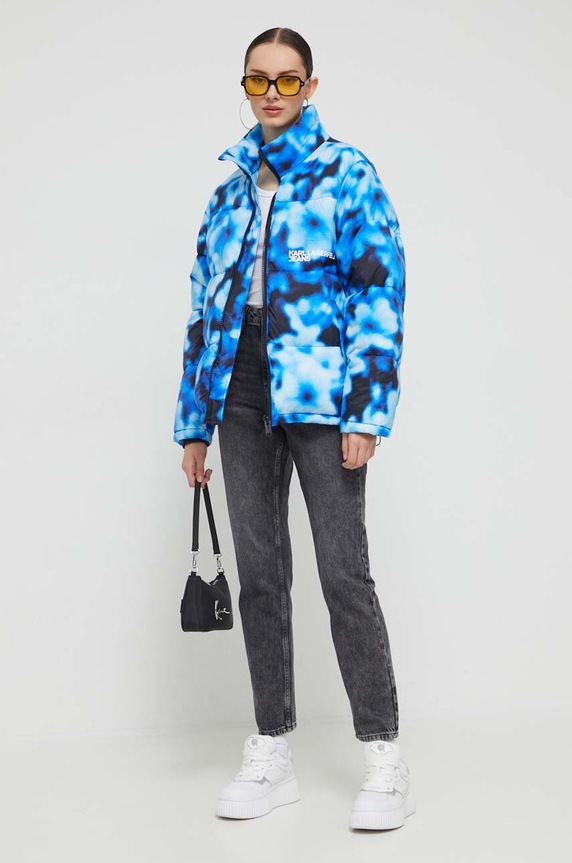 Μπουφάν Karl Lagerfeld Jeans 236J1550 μπλε AW23
