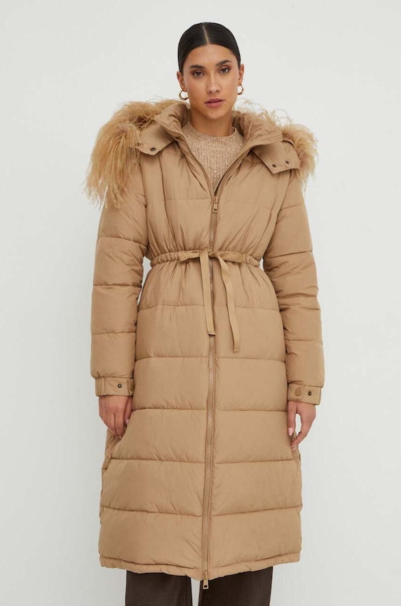 Twinset kurtka pozostałe beżowy 232TT2241