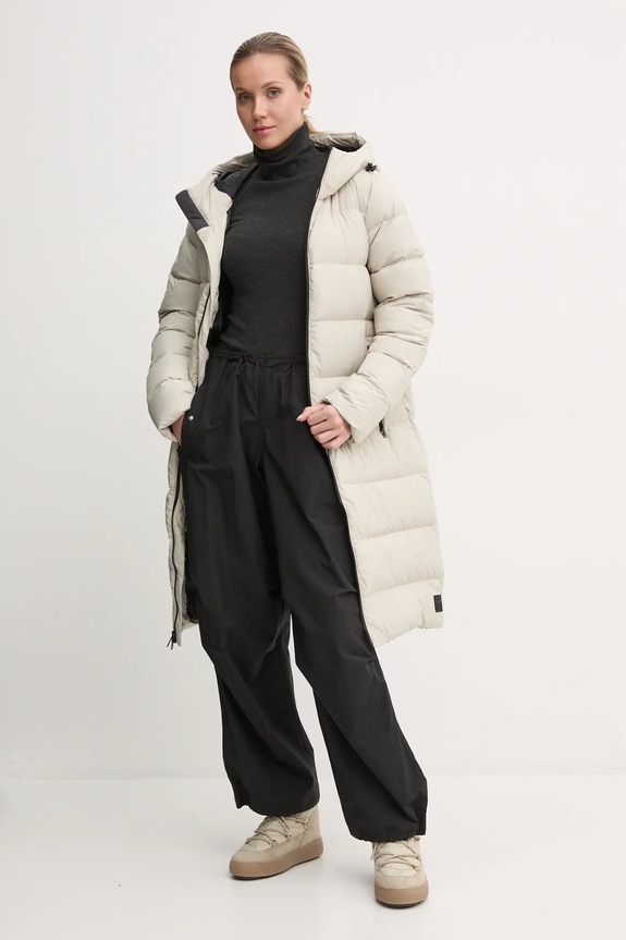 Páperová bunda Jack Wolfskin Frozen Palace 1204133 béžová AW25