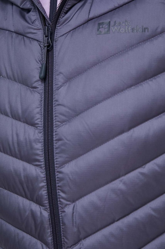 Пухено спортно яке Jack Wolfskin Passamani тъмносин 1207101