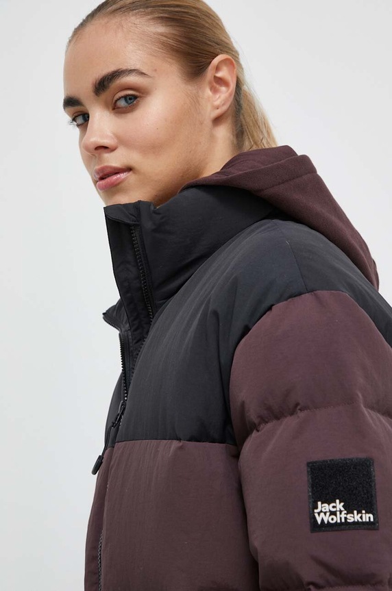 Jack Wolfskin geaca de puf violet 1207561