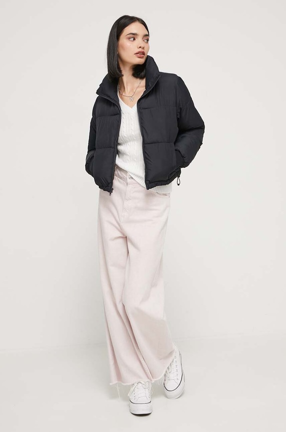 Hollister Co. kurtka KI344.3619.900 czarny AW23