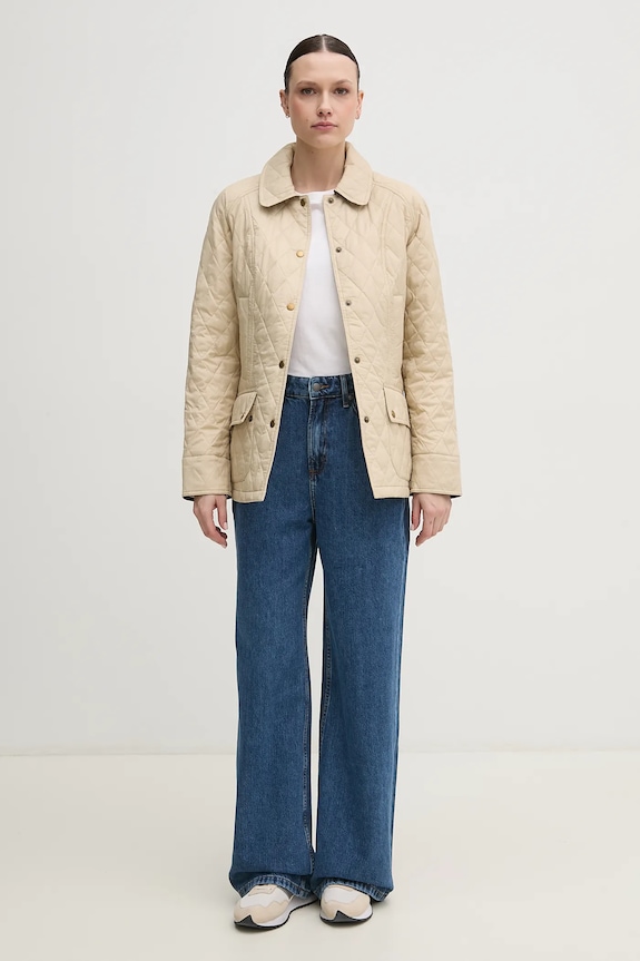 Bunda Barbour LQU0519 béžová AA00