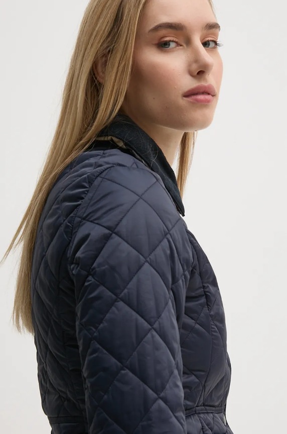Μπουφάν Barbour LQU1012 σκούρο μπλε