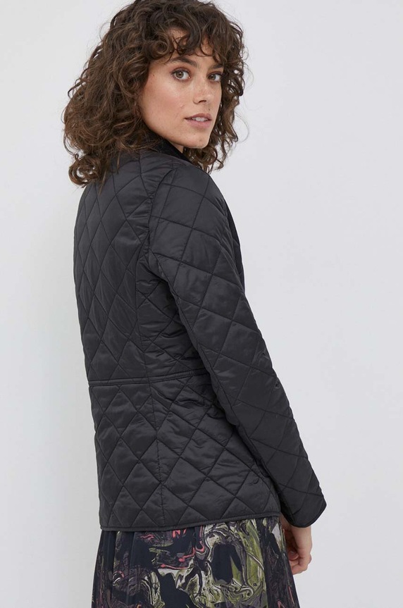 Odzież Barbour kurtka Deveron Quilt LQU1012 czarny
