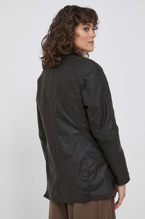 Одяг Бавовняна куртка Barbour LWX0668 коричневий