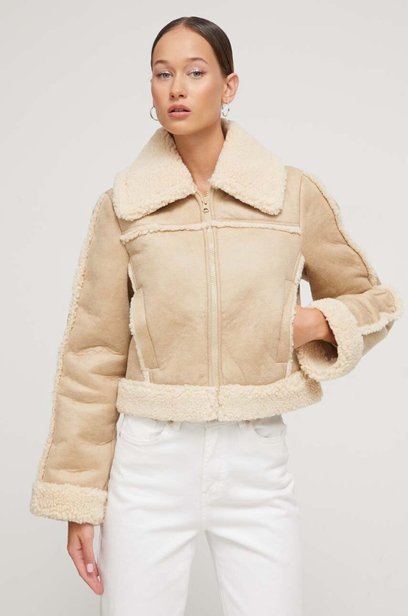 Jakna Abercrombie & Fitch bež KI144.3179.414