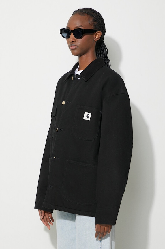 Carhartt WIP denim jacket black I032235.00E02