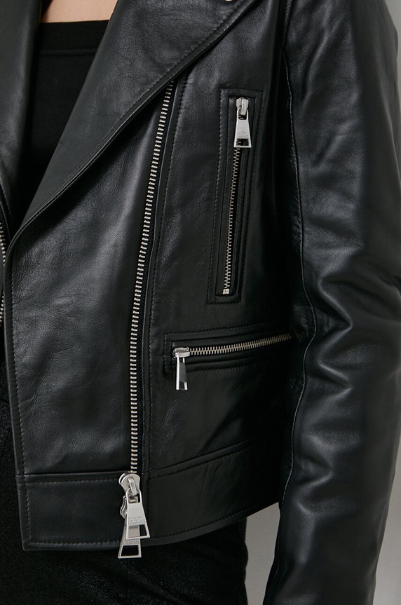 Δερμάτινο jacket Karl Lagerfeld 236W1904