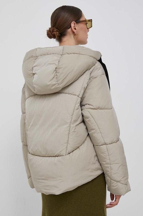 Ρούχα Μπουφάν Calvin Klein Jeans J20J221901 μπεζ