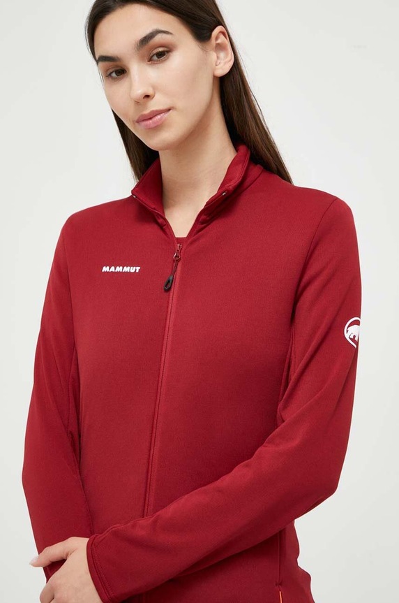 Mammut sportos pulóver Aconcagua Light elasztánnal piros 1014.04430