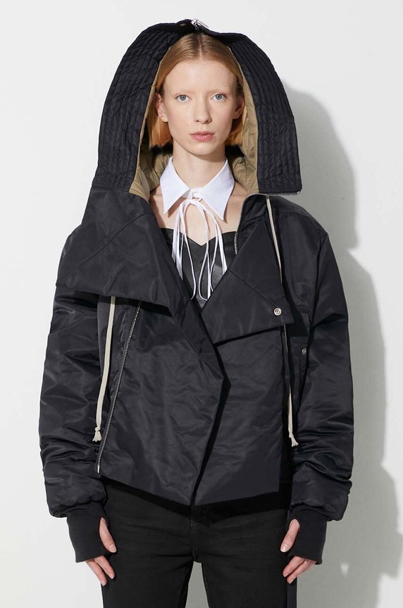 Rick Owens giacca transitorio nero DS02C5720.BR