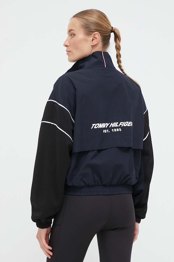 Oblečenie Bunda Tommy Hilfiger S10S101825 tmavomodrá