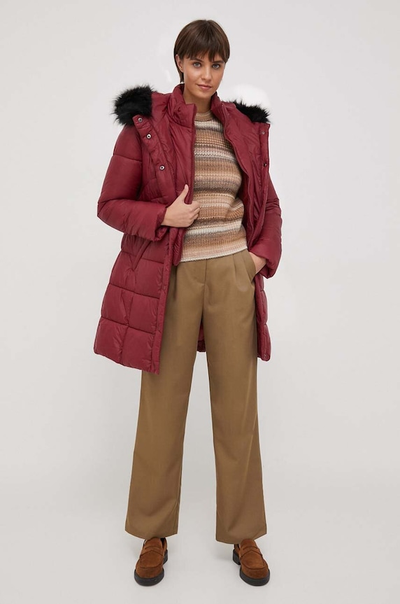 Bunda Artigli AG37682.BORDEAUX burgundské AW23