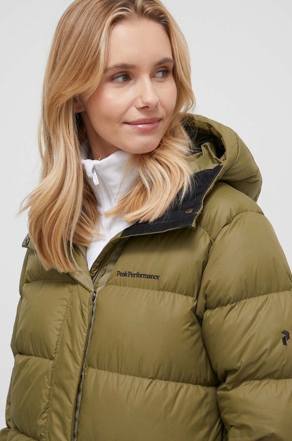 Peak Performance kurtka puchowa zielony G79629