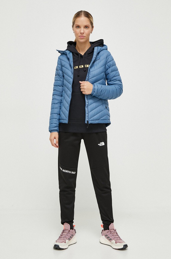 Peak Performance kurtka sportowa puchowa G79633 niebieski AW23