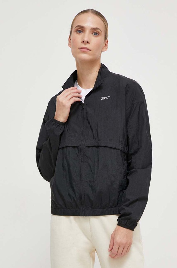 Reebok wiatrówka nieocieplane czarny 100034929
