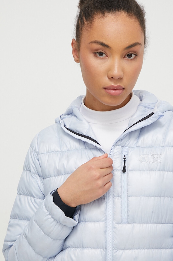 Пуховая куртка Picture Mid Puff Pertex голубой SWT137