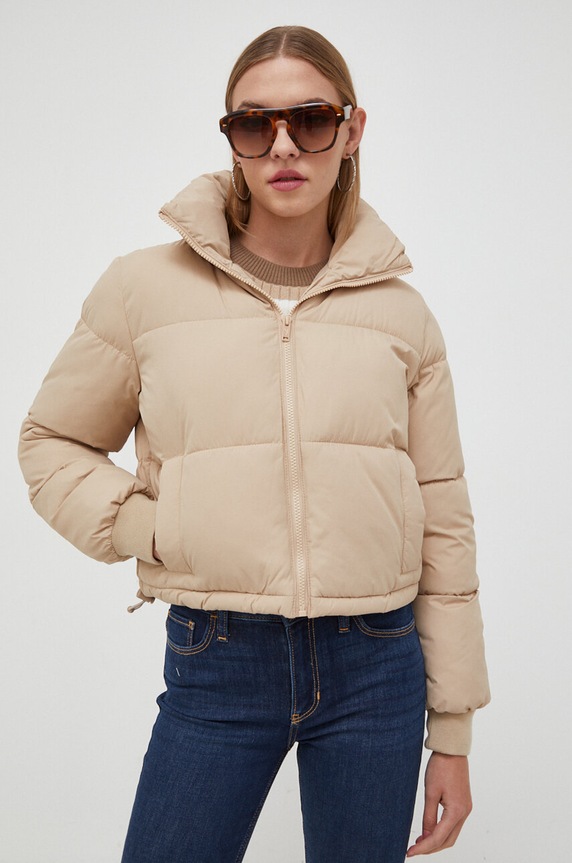 Hollister Co. kurtka bez kaptura beżowy KI344.3621.411