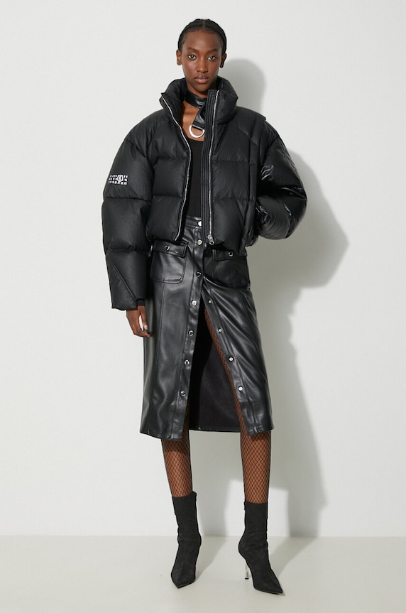 MM6 Maison Margiela down jacket Sportsjacket S62AN0115 black AW23
