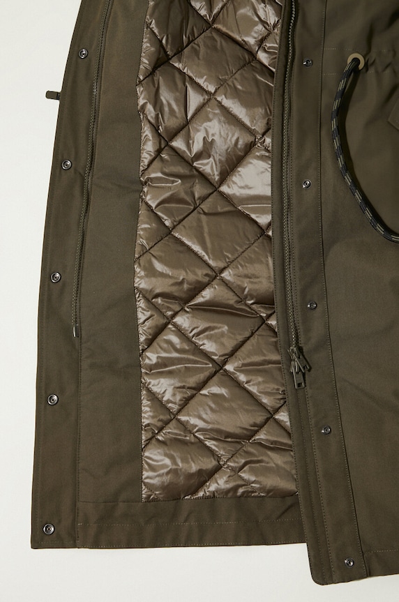 Куртка Woolrich Check Lined Long Parka CFWWOU0854FRUT3490