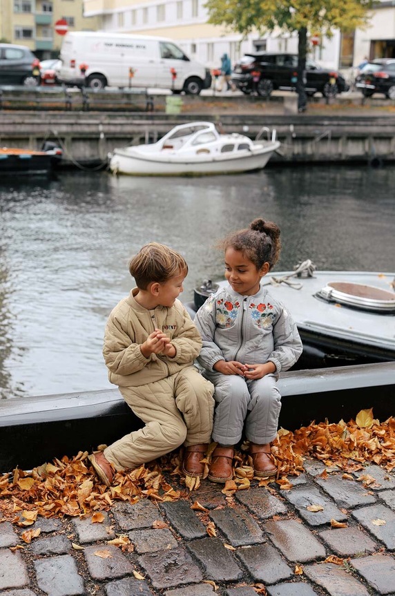 Konges Sløjd gyerek bomberdzseki KS5422 bézs