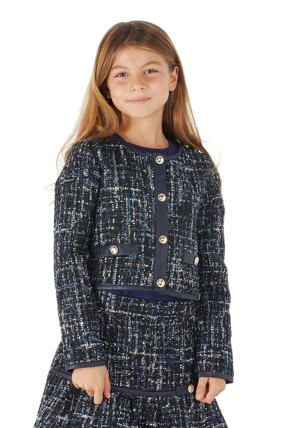 Дитяча куртка з домішкою вовни Guess J3YN00.WFJT0.9BYX чорний