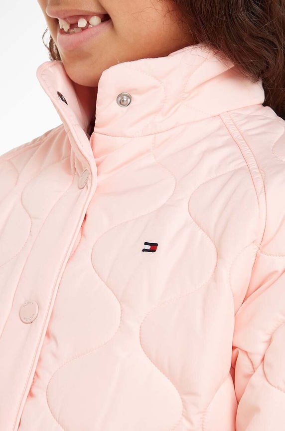 Tommy Hilfiger gyerek dzseki KG0KG07491.128.176.9BYX rózsaszín