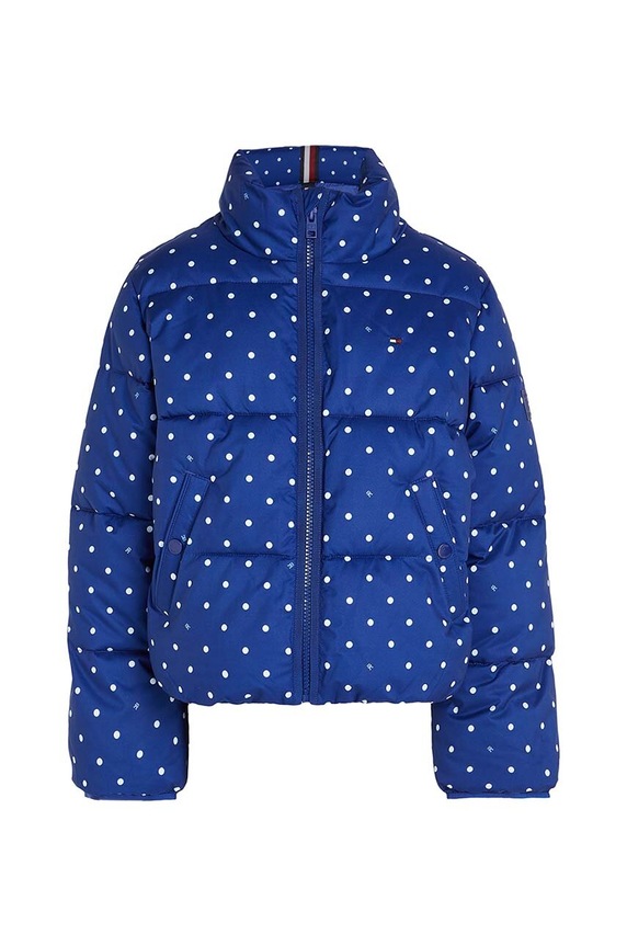 Tommy Hilfiger kurtka dziecięca KG0KG07654.74.122.9BYX granatowy AW23