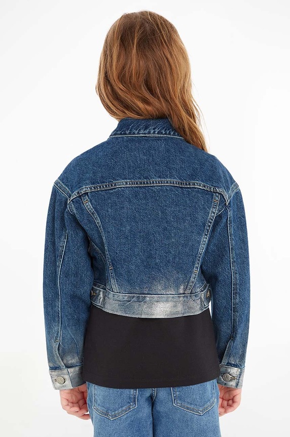 Calvin Klein Jeans kurtka jeansowa dziecięca IG0IG02053.9BYX