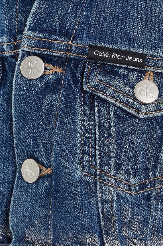 Calvin Klein Jeans kurtka jeansowa dziecięca niebieski IG0IG02053.9BYX