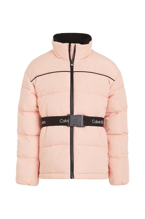 Calvin Klein Jeans kurtka dziecięca IG0IG02057.9BYX różowy AW23