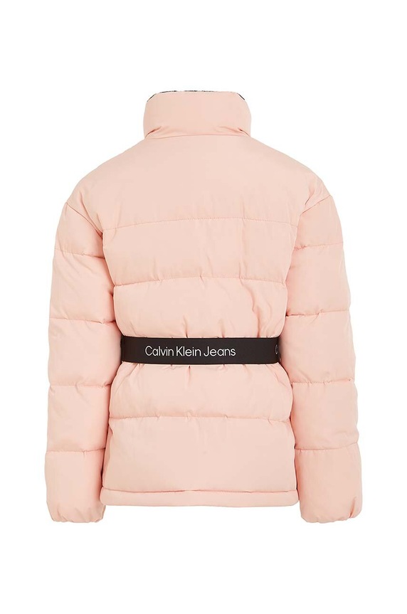 Dziewczynka Calvin Klein Jeans kurtka dziecięca IG0IG02057.9BYX różowy