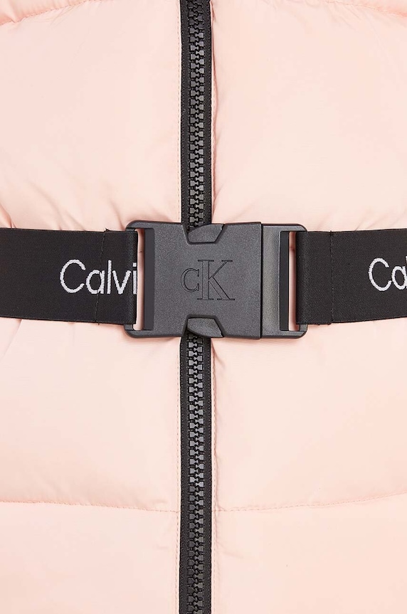 Calvin Klein Jeans kurtka dziecięca IG0IG02057.9BYX różowy