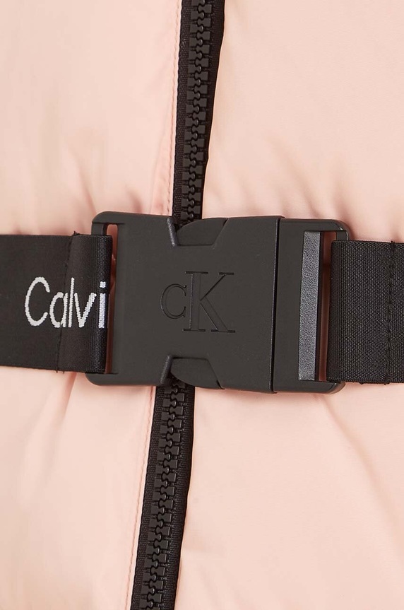 Calvin Klein Jeans kurtka dziecięca różowy IG0IG02057.9BYX