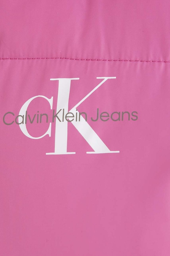Detská bunda Calvin Klein Jeans fialová IG0IG02059.9BYX