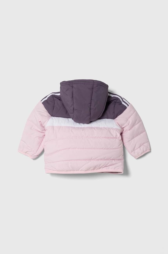 Παιδικό μπουφάν adidas IL6100 ροζ AW23