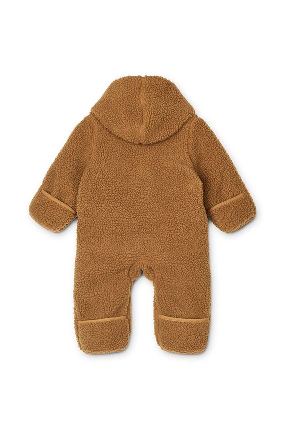 Ολόσωμη φόρμα μωρού Liewood LW18125 καφέ AW23